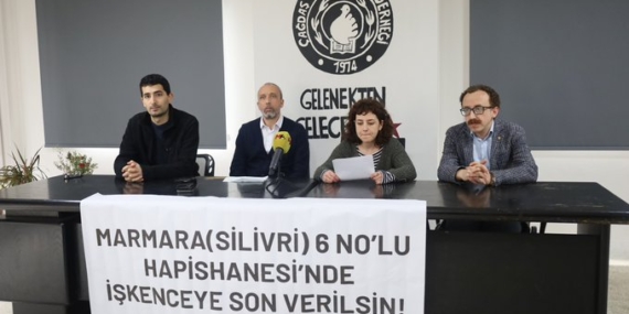 ÇHD İstanbul Şubesi Hapishane Komisyonu Basın Toplantısı Düzenledi