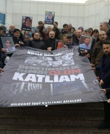 Dilovası İşçi Katliamı Davasının Kandıra Cezaevi'nde Görülmesine Ailelerden Tepki 8 dilovasi_yangini