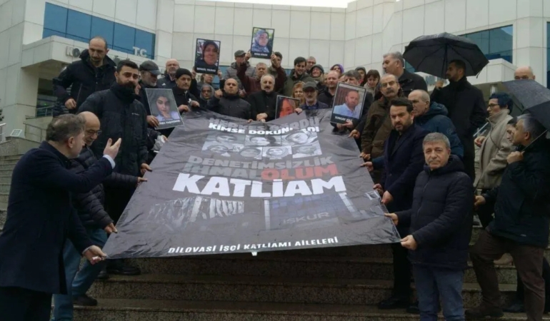 Dilovası İşçi Katliamı Davasının Kandıra Cezaevi’nde Görülmesine Ailelerden Tepki