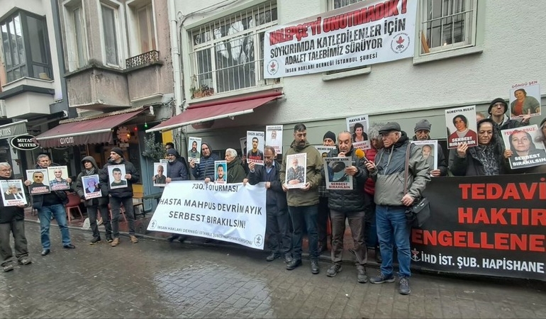 Ankara ve İstanbul’da Hasta Tutsaklar İçin Eylemler Gerçekleştirildi