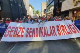 Gebze Sendikalar Birliği: 'Emperyalist Savaşlara Dur Demek İşçi Sınıfının Boynunun Borcudur' 5 gebze sendikalar birliği