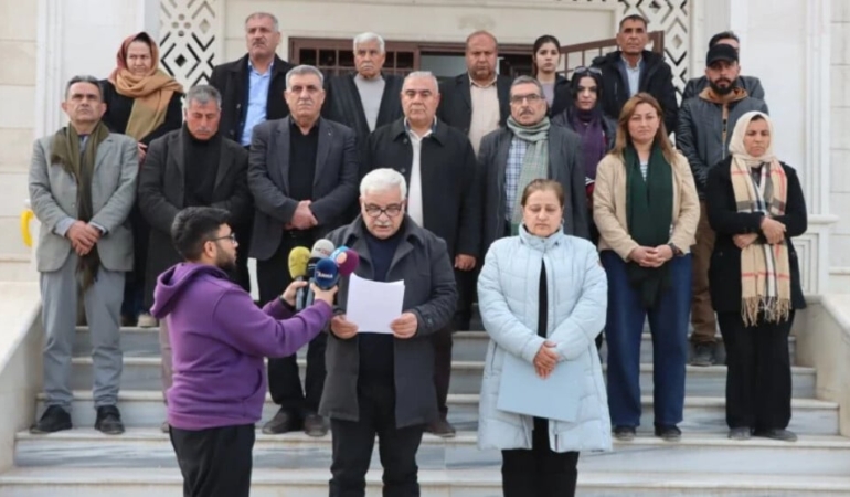 Kobani’de Siyasi Partilerden Ortak Açıklama: ‘Dışarıdan Atamayı Kabul Etmiyoruz’