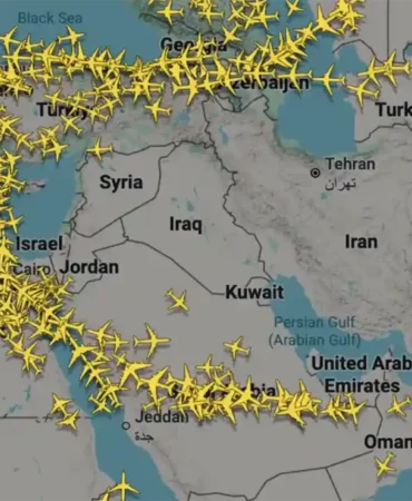 Orta Doğu’daki Savaş Havacılığı Felç Etti: 11 Bin Uçuş İptal, 1 Milyondan Fazla Yolcu Etkilendi 9 orta-dogu-ucus