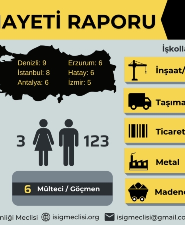 İŞ CİNAYETİ RAPORU - 1