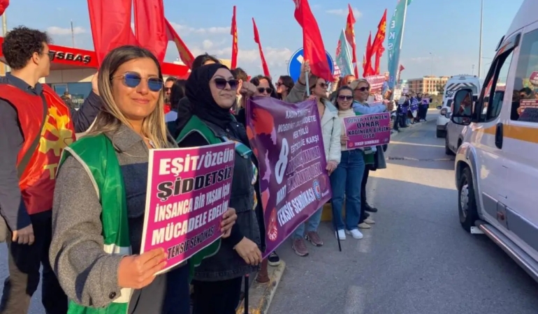 DIGEL Tekstil ve Temel Conta İşçileri 8 Mart Etkinliğinde Buluştu