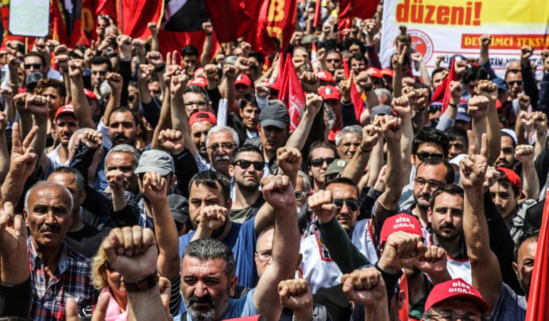 Kayseri’de İşçiler 1 Mayıs Öncesi Bir Araya Geldi: Hak Mücadelesi İçin Birlik Vurgusu