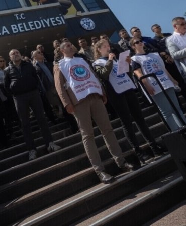 Buca Belediyesi'nde Kamu Emekçileri Kazanılan Hakların Gaspına Karşı Eylem Yaptı 10 buca1