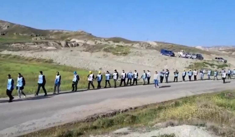 Doruk Madencilik İşçileri Ankara Yürüyüşüne Başladı