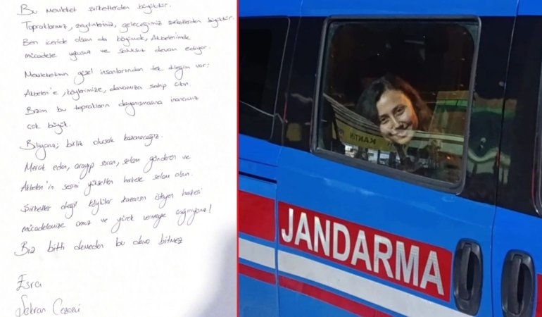 Esra Işık’tan Mektup Var: Biliyoruz; Birlik Olursak Kazanacağız