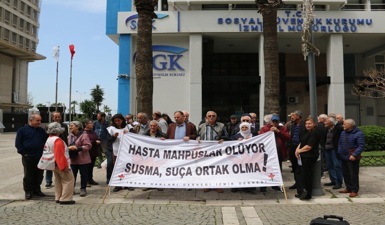 İzmir ve Ankara’da Hasta Tutsakların Serbest Bırakılması Talebiyle Eylemler Gerçekleştirildi