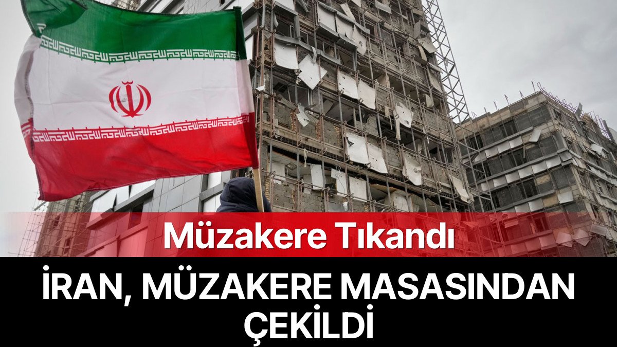 İran, Müzakere Masasından Çekildi