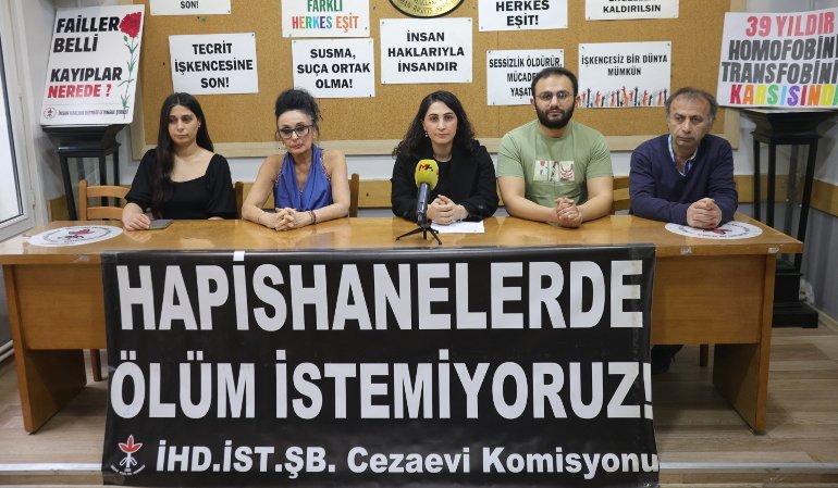 Hapishanede Şüpheli Ölüm: Sinan Üstev İçin İnsan Hakları Örgütleri Basın Toplantısı Düzenledi