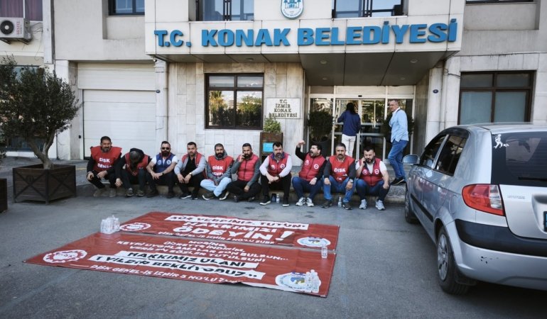 Konak Belediyesi İşçileri Kararlı: ‘Sözler Tutulsun, Alacaklar Ödensin!’
