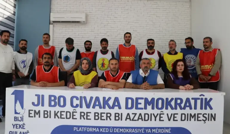 Mardin’de Emek ve Demokrasi Platformu’ndan 1 Mayıs Çağrısı