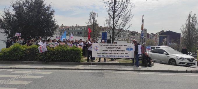 Şişli Belediyesinde TİS Görüşmeleri Tıkandı: Kamu Emekçileri Oturma Eylemi Yaptı