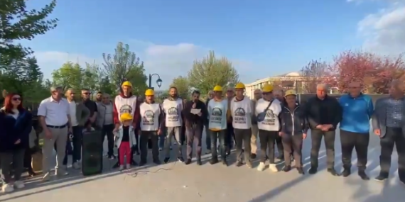 Doruk Madencilik İşçilerine Soma’dan Destek: Verilen Sözler Tutulsun