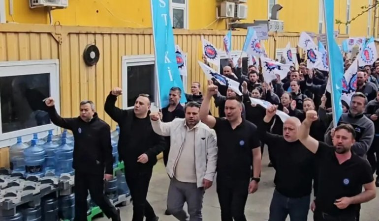 Tristone İşçileri TİS Görüşmelerinde Uzlaşmazlık Üzerine Eyleme Başladı