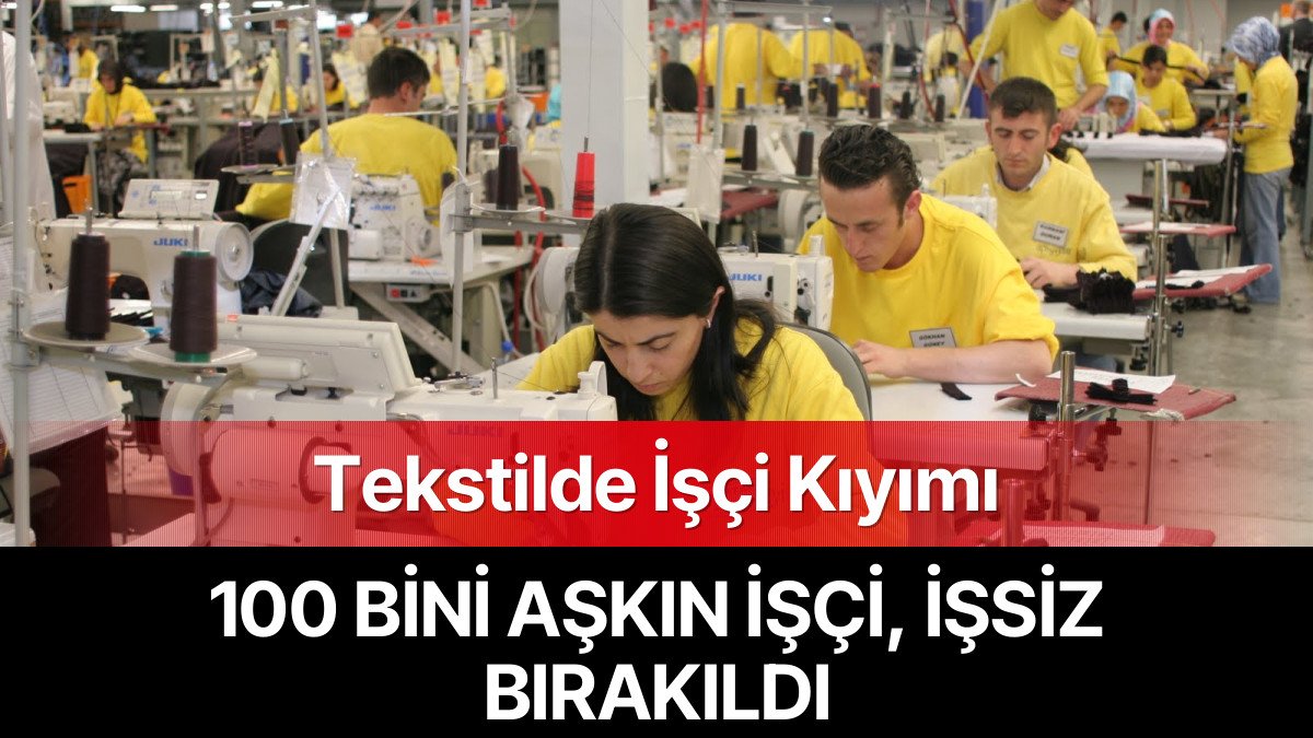 Tekstilde 100 Bini Aşkın İşçi İşsiz Bırakıldı
