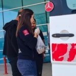 KOPAN PARMAĞINI BUZ TORBASIYLA TAŞIDILAR