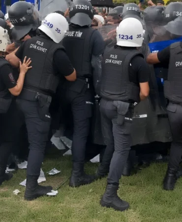 ege uni-polis saldırısı