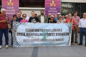 Hasta Tutsaklar İçin Eylem: Yıldırım ve Elçe Tahliye Edilsin 5 hasta tutsaklar eylem