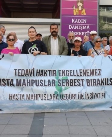 Hasta Tutsaklar İçin Eylem: Yıldırım ve Elçe Tahliye Edilsin 3 hasta tutsaklar eylem