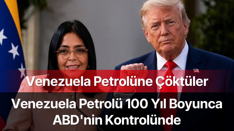 Venezuela Petrolü 100 Yıl Boyunca ABD Kontrolüne Geçiyor