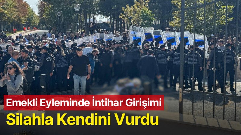 Emekli Eyleminde Silahlı İntihar Girişimi