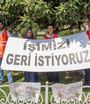 Ağaç A.Ş. İşçileri 126 Günlük Direnişin Ardından İşe İade Mutabakatına Vardı 5 ibb ağaç işçileri