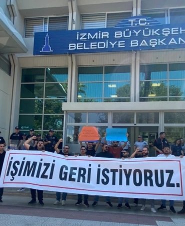İzBB’den Çıkarılan İşçiler İşe Dönmek İçin Eyleme Başladı 7 izenerji-1