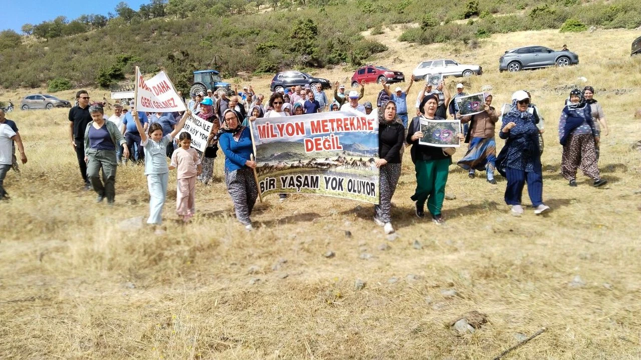 Uşak'ta Köylülerden Maden Sahalarına Karşı Ortak Tepki 1 maden-bagbasi-eylem-5