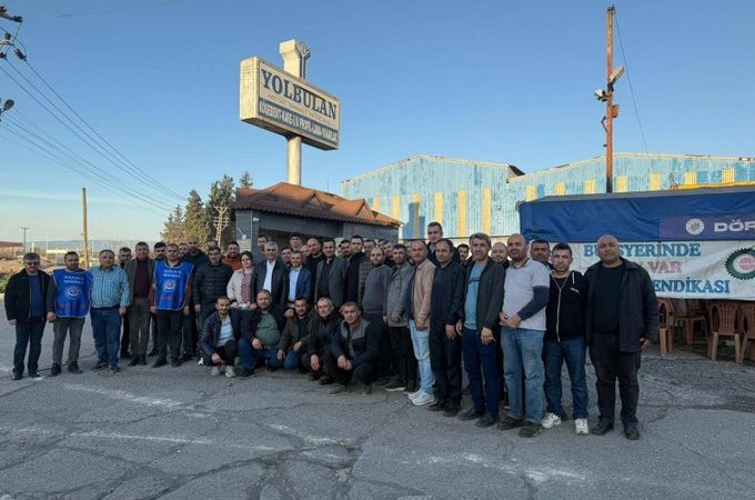 yolbulan işçi direnişi