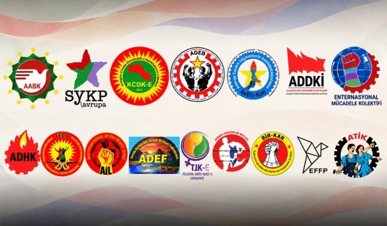 Avrupa’da Türkiyeli Demokratik Kurumlar Ortak Mücadele Platformu İçin Buluşuyor