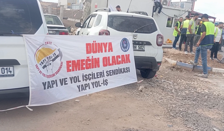 Diyarbakır Şehir Hastanesi Şantiyesinde İşçi Kıyımına Karşı Direniş Sürüyor 1 amed hastane direnişi