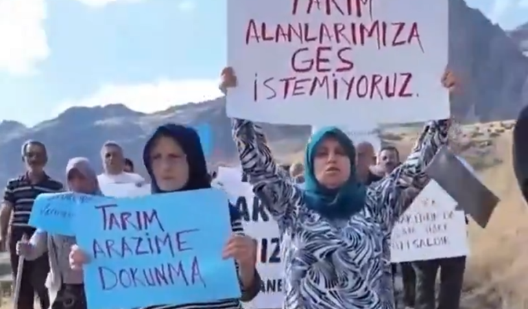 Giresun Şebinkarahisar’da Köylüler Mor Group GES Projesine Karşı Direniyor 6 ges
