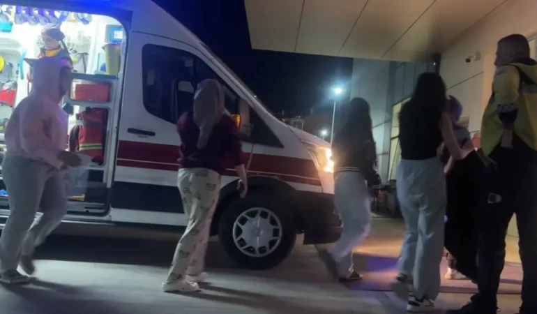 KYK Yurdunda 52 Öğrenci Hastanelik Oldu