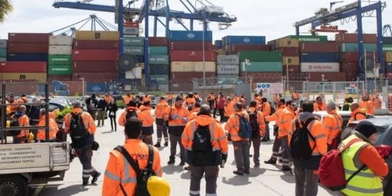 100’den Fazla Limanda İşçiler 30 Ekim’de İş Bırakacak: “Savaş İçin Çalışmayacağız!”